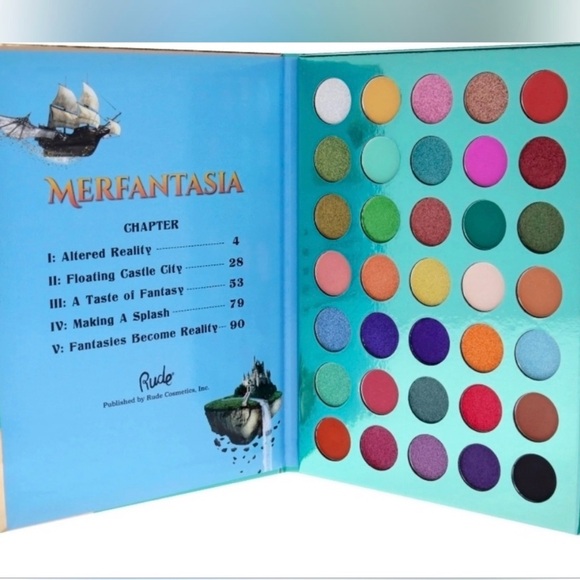 Rude Marfantasia Book 8 - 35 Pressed Pigment & Shadows # 38108 New In Box - Picture 2 of 4